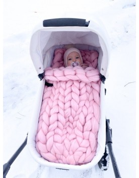 Βρεφικός Μερινό Σάκος  "Pink Lady"