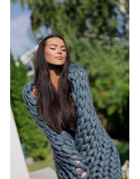 Κουβέρτα Μερινό  Γκρί