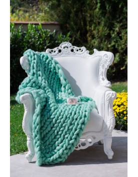 Κουβέρτα Μερινό  Μέντα