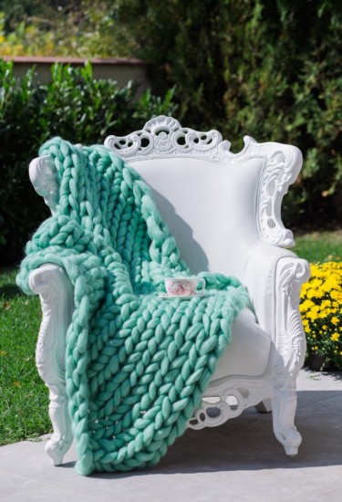 Κουβέρτα Μερινό  Μέντα