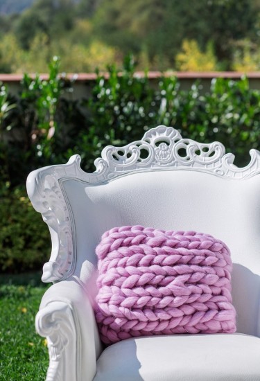 Μαξιλάρι Μερινό Ροζ