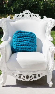 Μαξιλάρι Μερινό  Τυρκουάζ