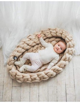 Βρεφικό Μερινό  Κρεβάτι "Καπουτσίνο"