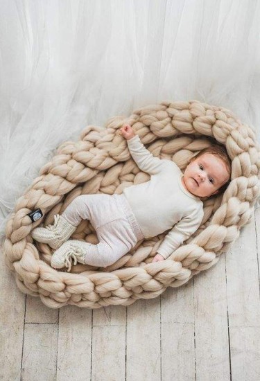 Βρεφικό Μερινό  Κρεβάτι "Καπουτσίνο"