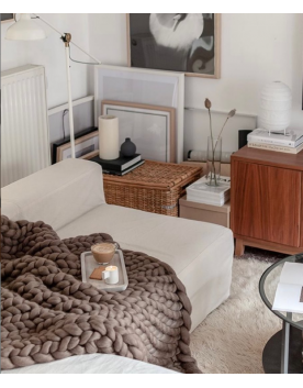 Κουβέρτα Μερινό  Καπουτσίνο