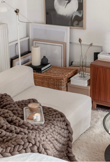 Κουβέρτα Μερινό  Καπουτσίνο