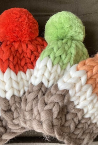 Χρωματιστό Μερινό Καπέλο  