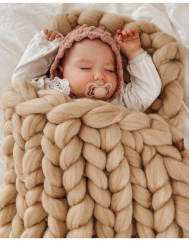 Βρεφικός Μερινό Σάκος "Καπουτσίνο"