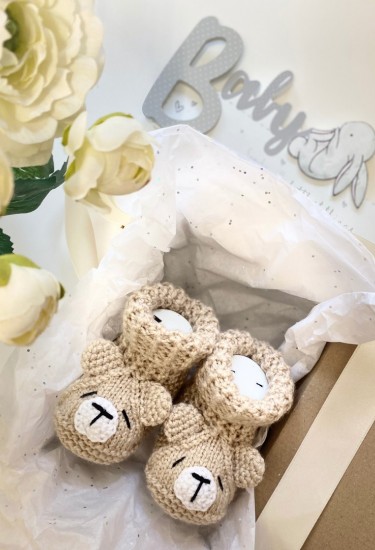 Βρεφικές παντόφλες «Bear»