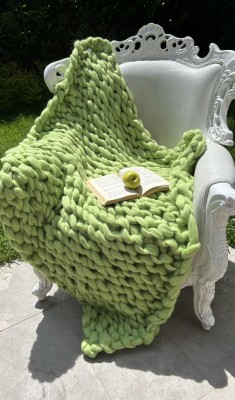 Мерино Одеяло Резеда