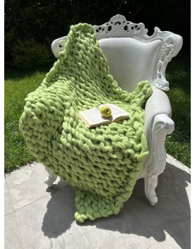 Мерино Одеяло Резеда