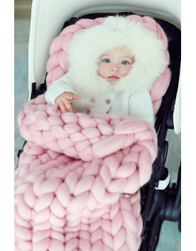 Βρεφικός Μερινό Σάκος "Pink Lady 2"
