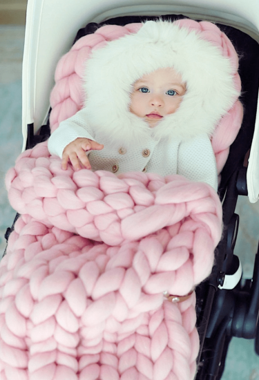 Βρεφικός Μερινό Σάκος "Pink Lady 2"